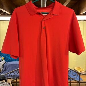 Grand Slam Vibrant Red Polo Shirt